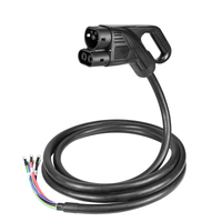 Разъемы для зарядки электромобилей постоянного тока 125A 1000V SAE j1772 Ev Charging Cable